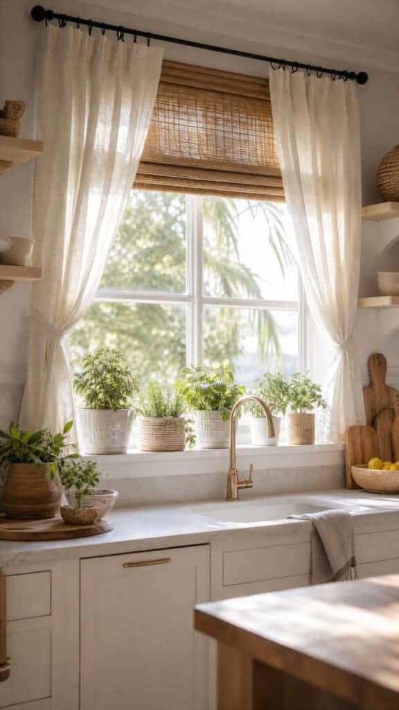 Open Airy Window Treatments