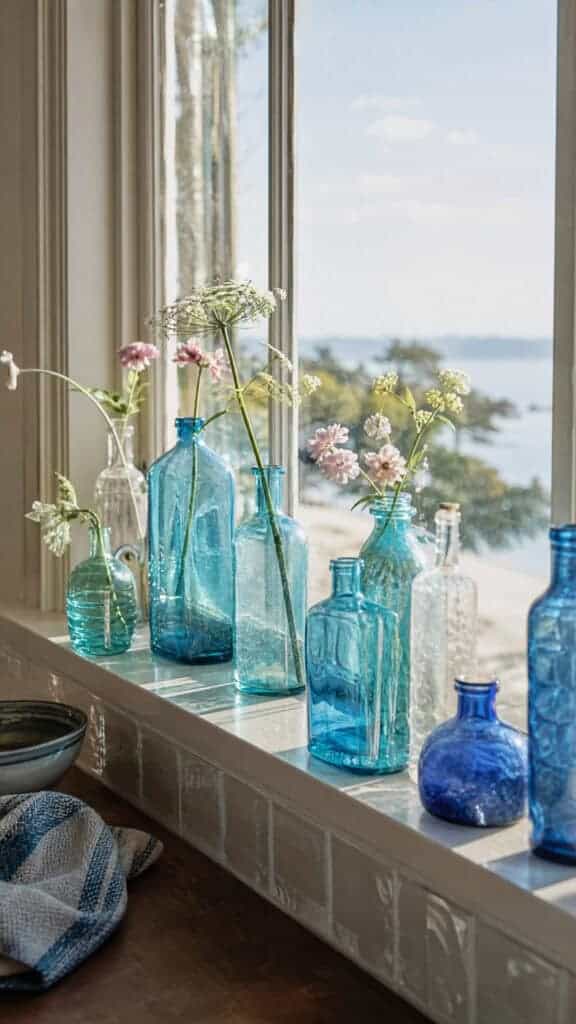 Vintage Glass Bottles and Jars
