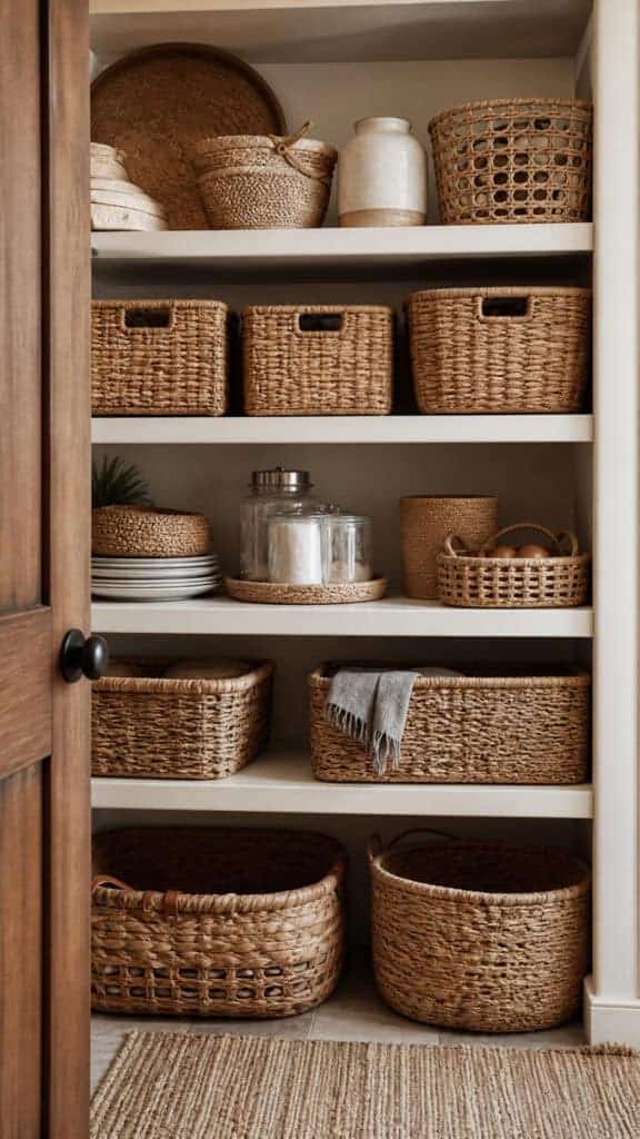 Woven Baskets for Stylish Storage