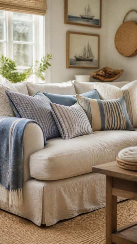 Add Plenty of Comfortable Throw Pillows
