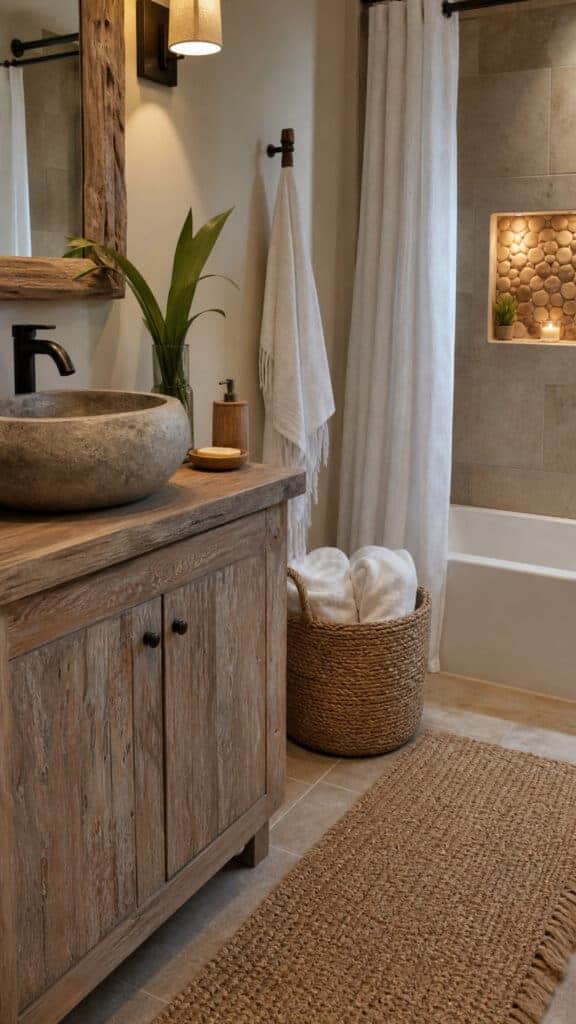 Incorporate Natural Textures and Materials