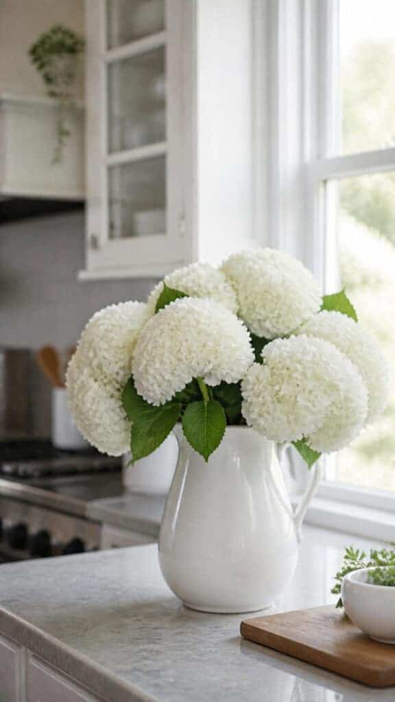 Fresh Flowers and Greenery