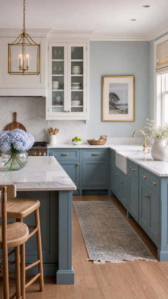 Light Blue and White Color Palette