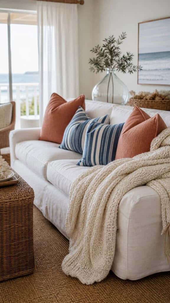 Textiles and Fabrics That Bring Coastal Comfort