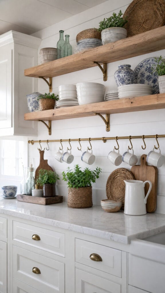 Create Open and Airy Storage Solutions