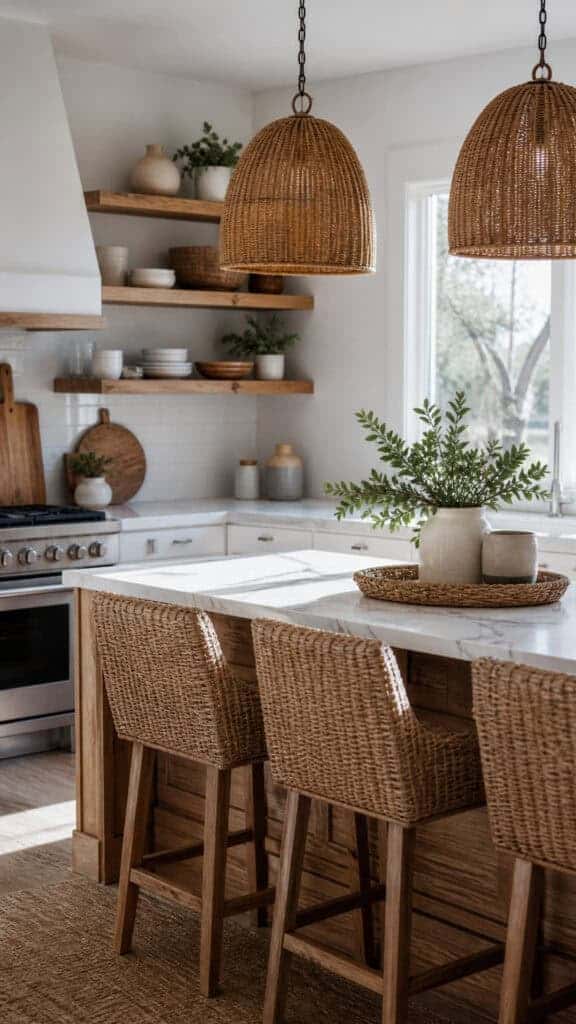 Incorporate Natural Textures and Materials
