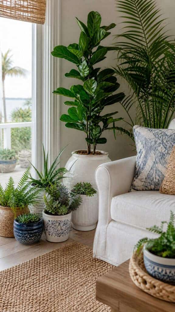 Add Greenery with Coastal-Friendly Plants