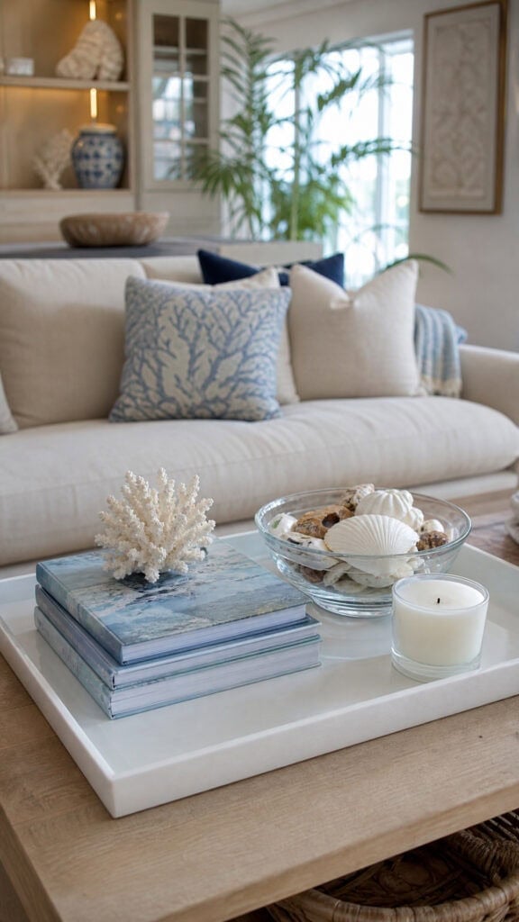 Create a Nautical Coffee Table Display