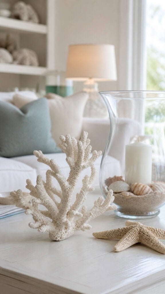 Include Coral and Starfish Accents