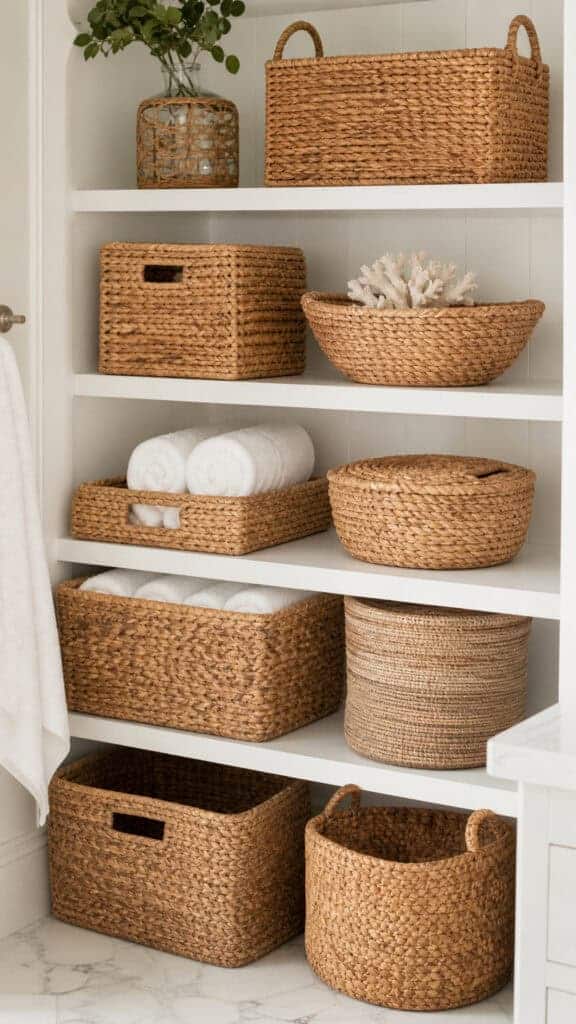 Woven Baskets for Storage