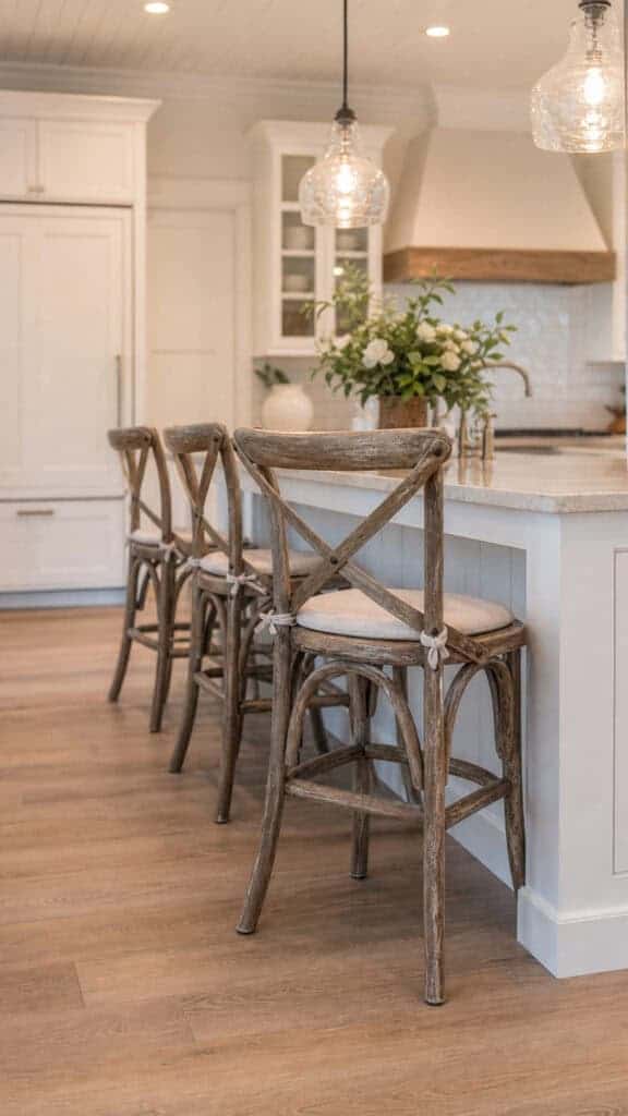Nautical-Inspired Bar Stools