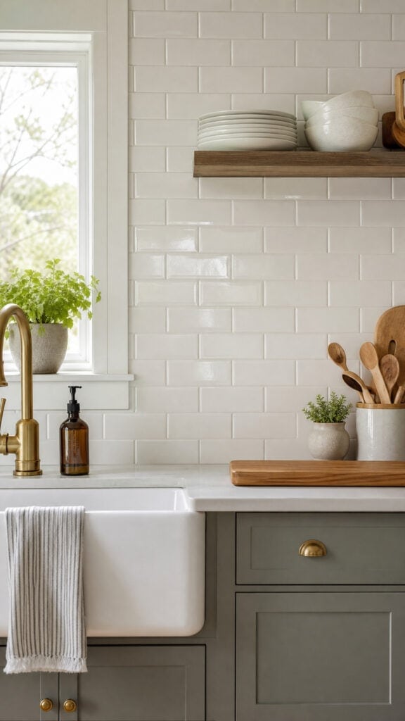 Subway Tile Backsplash