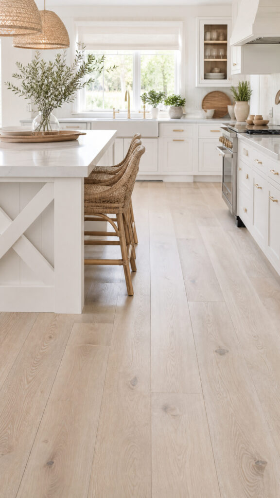 Whitewashed Wood Floors