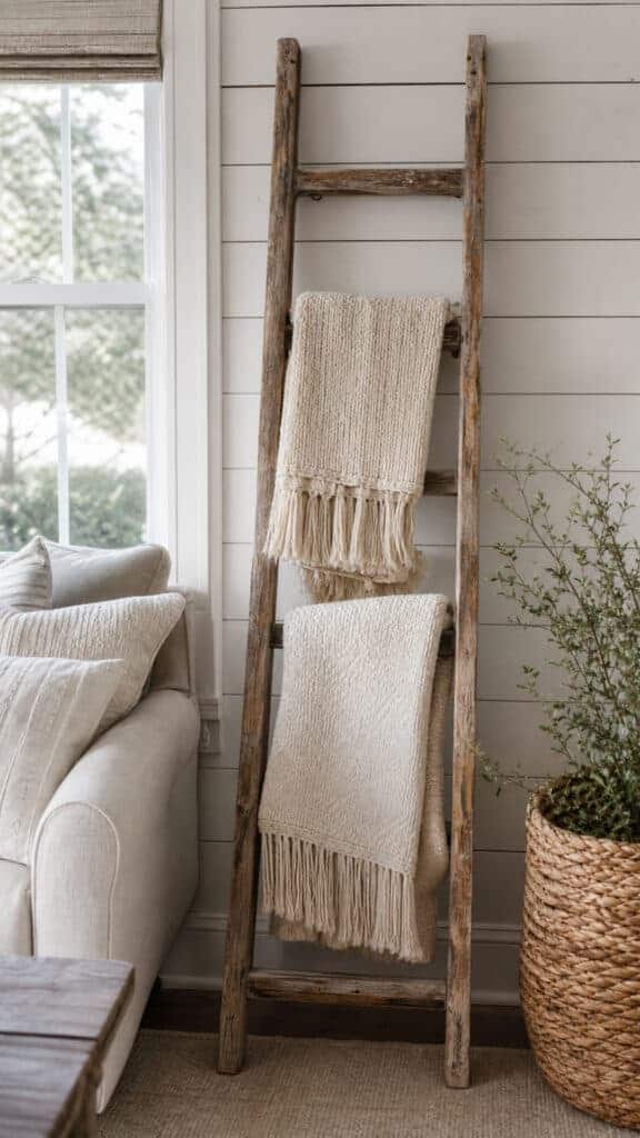 Vintage Ladder Display