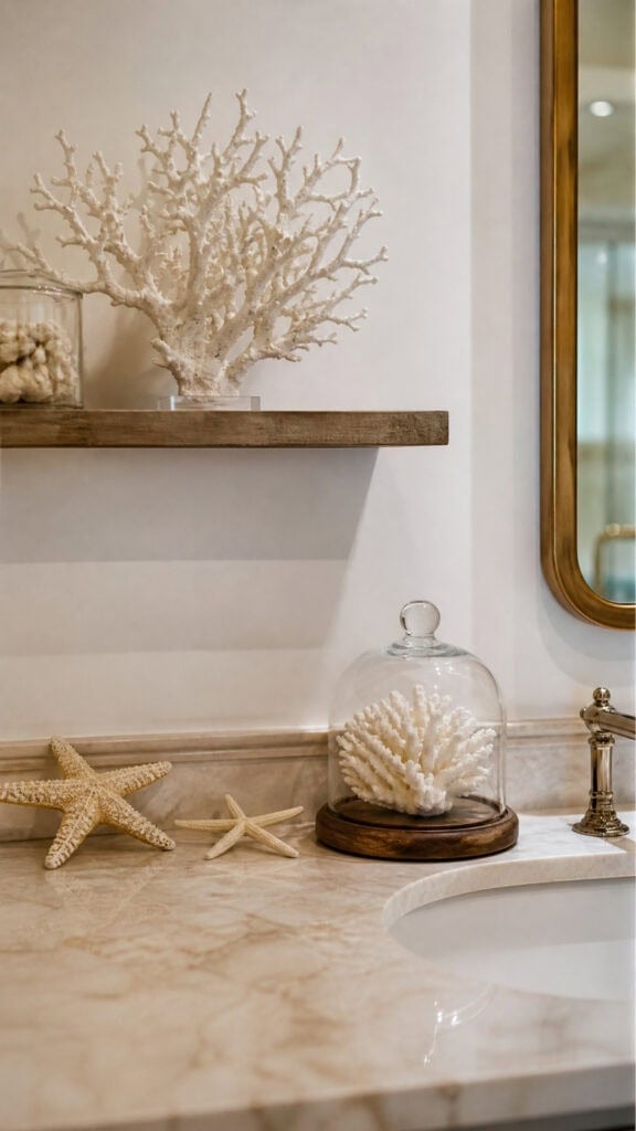 Coral and Starfish Accents