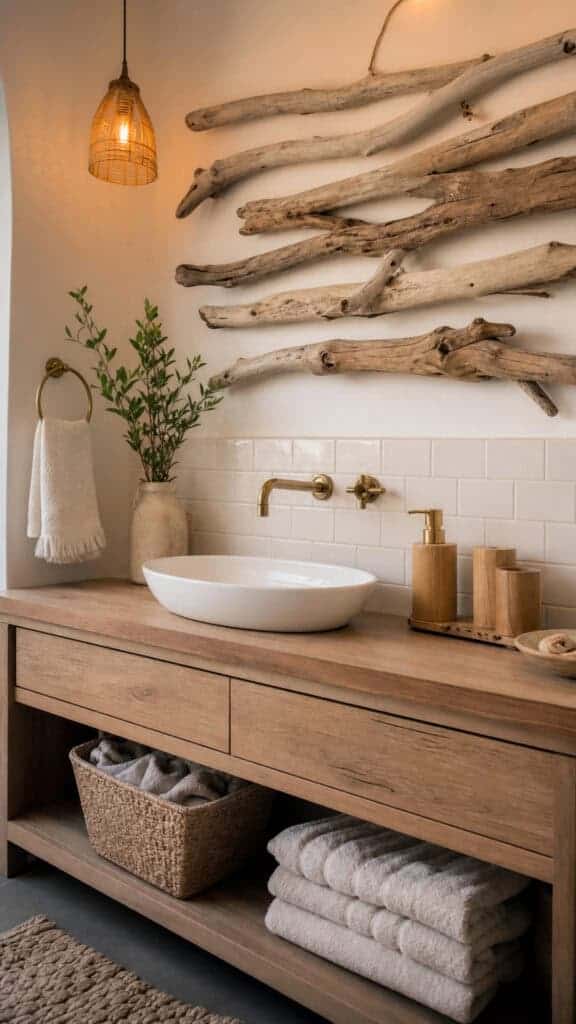 Driftwood and Natural Wood Elements