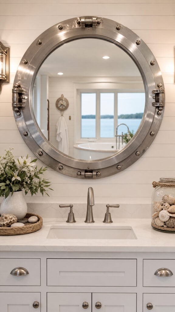 Porthole or Round Mirrors
