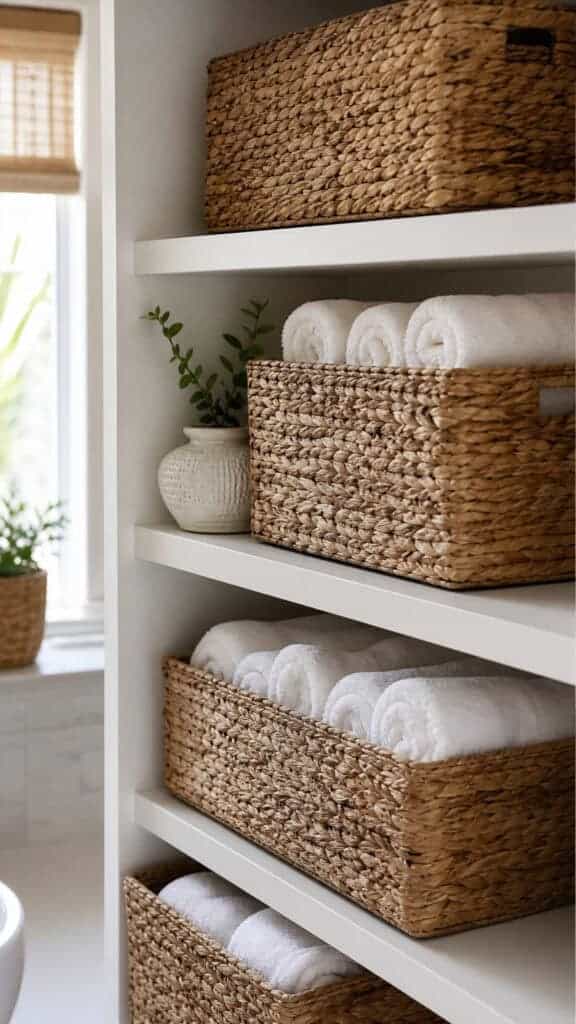 Woven Baskets for Storage