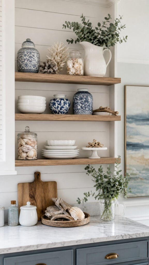 Display Coastal-Themed Artwork and Decor