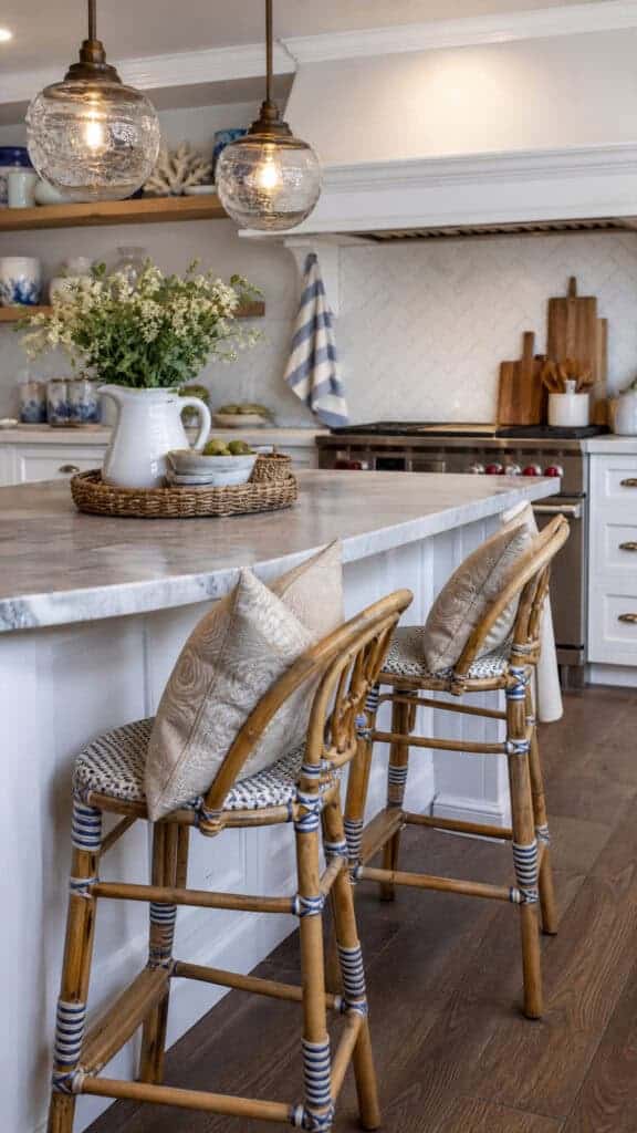 Incorporate Classic Coastal Patterns and Textures
