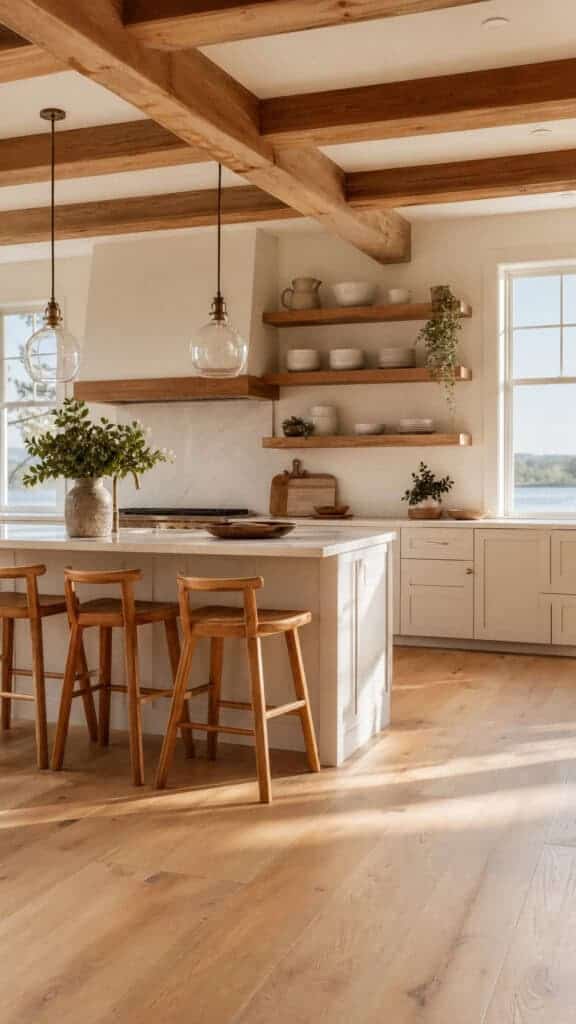 Incorporate Natural Wood Elements