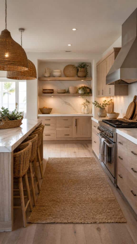 Natural Materials Bring the Outdoors In
