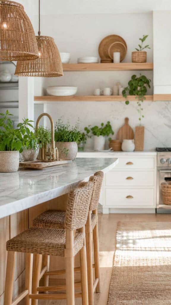 Incorporate Natural Textures and Materials