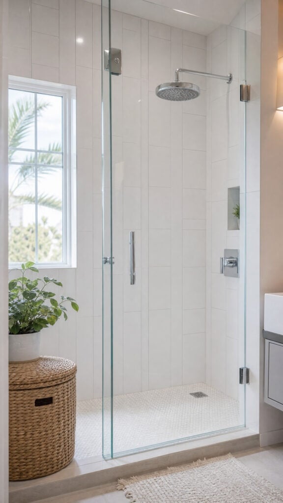 Large Format White Subway Tiles