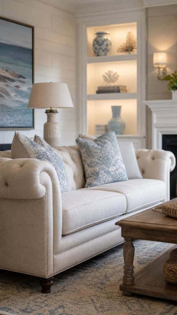 Tufted Upholstery Details