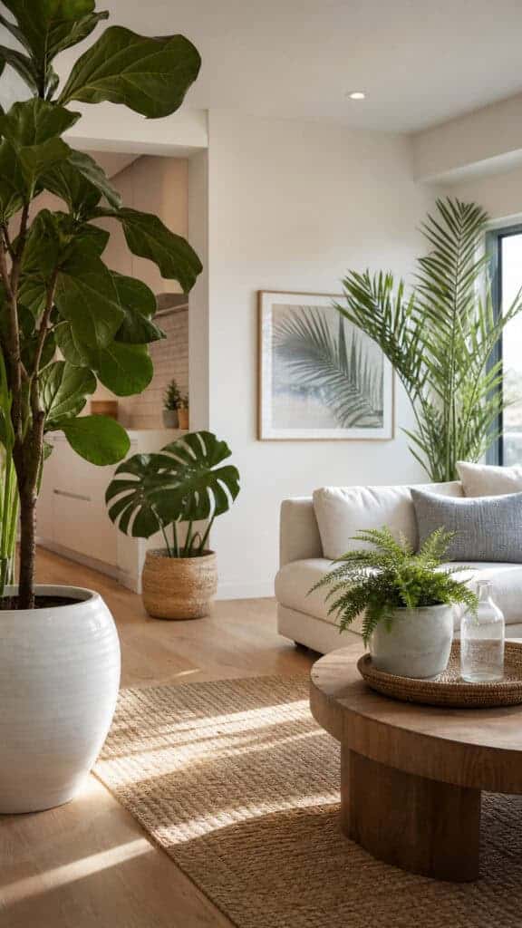Bring in Plenty of Green Plants and Natural Botanicals
