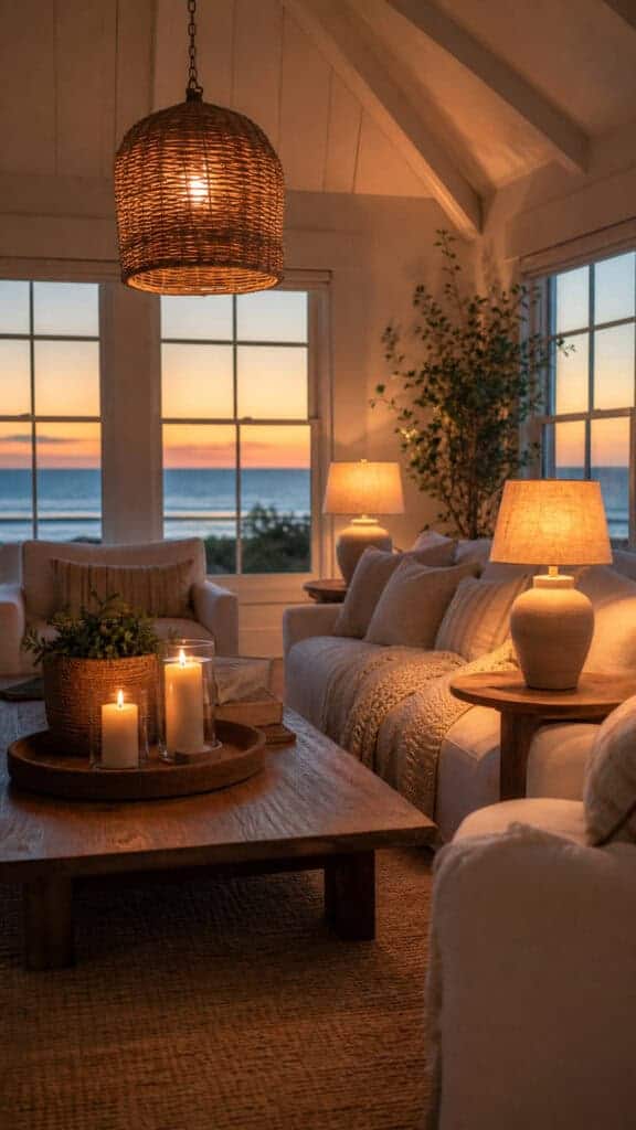 Lighting That Creates A Warm Glow