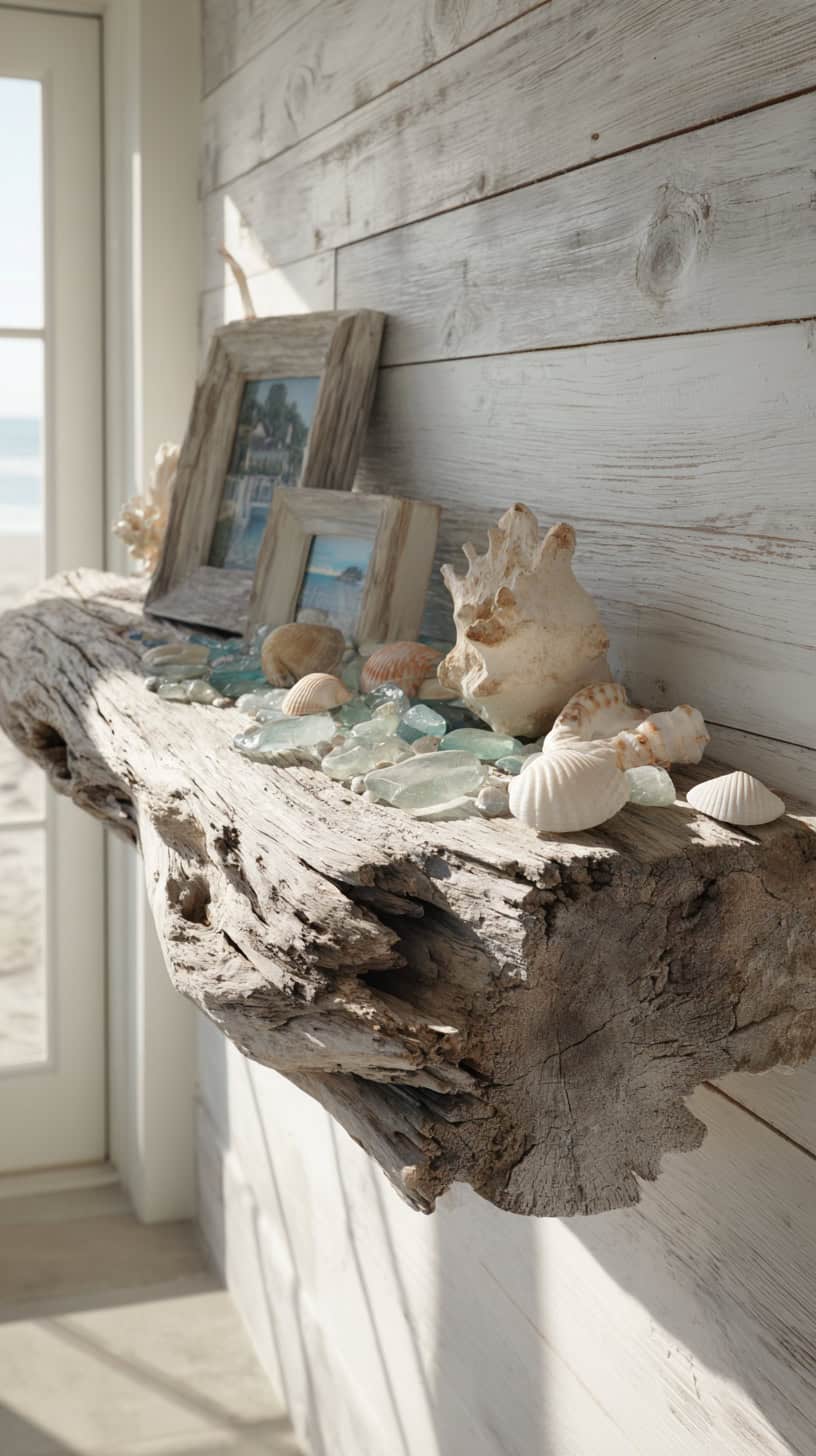 Driftwood Shelf Display - Image 1