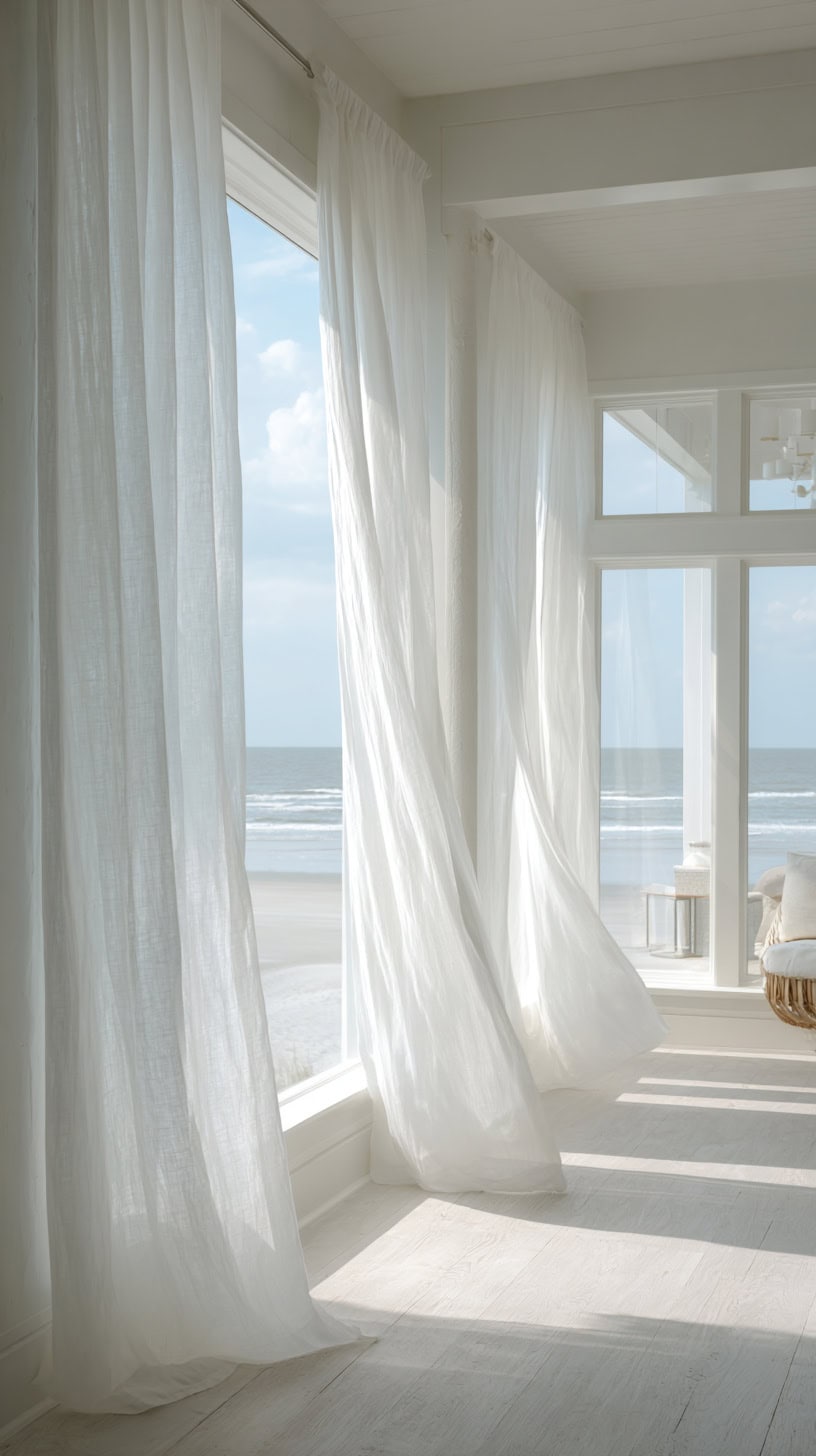 Large Breezy Window Curtains - Image 2