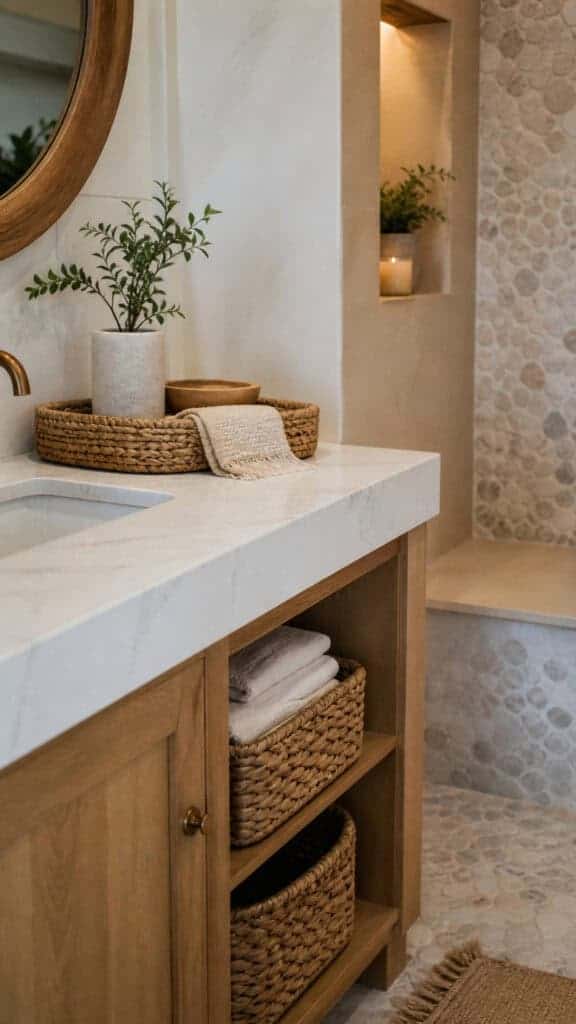 Incorporate Natural Textures And Materials