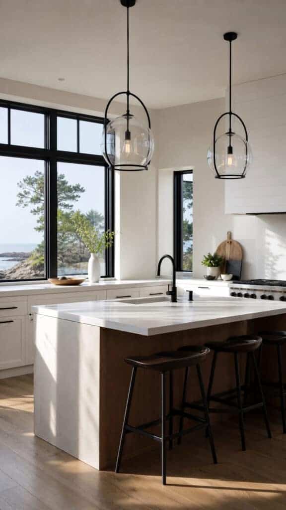 Matte Black Window Frames and Doors