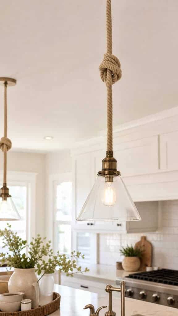 Nautical Rope Accents Done Modern