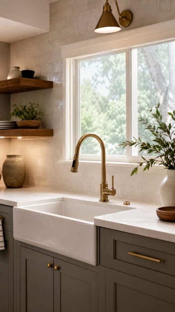 Spa-Like Sink and Faucet Stations