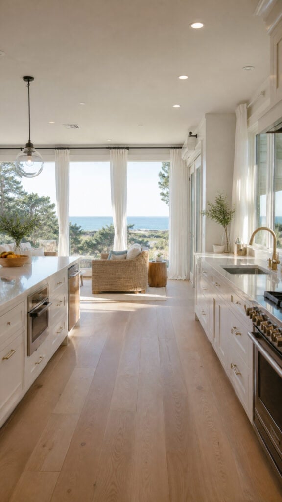 Large Windows with Minimal Window Treatments