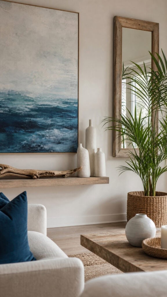 Artwork and Decor That Captures Coastal Elegance