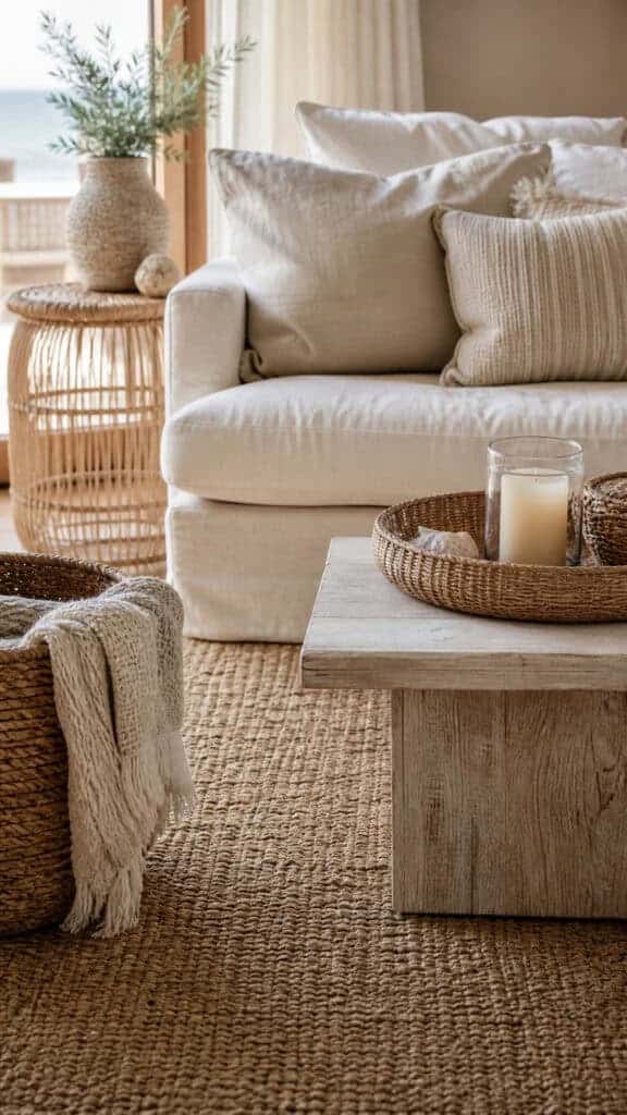 Natural Textures That Bring Coastal Charm
