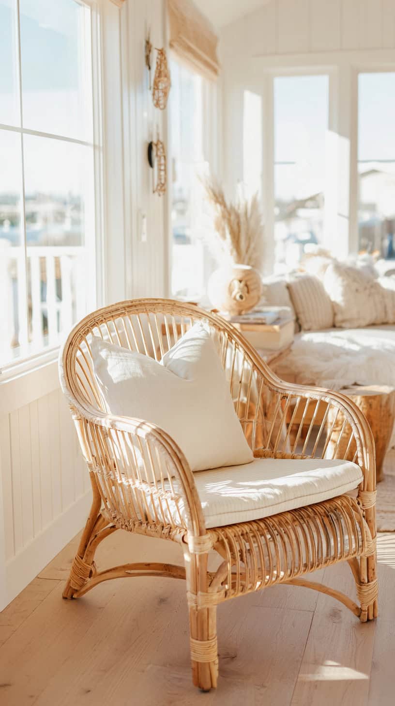 Rattan Accent Chairs