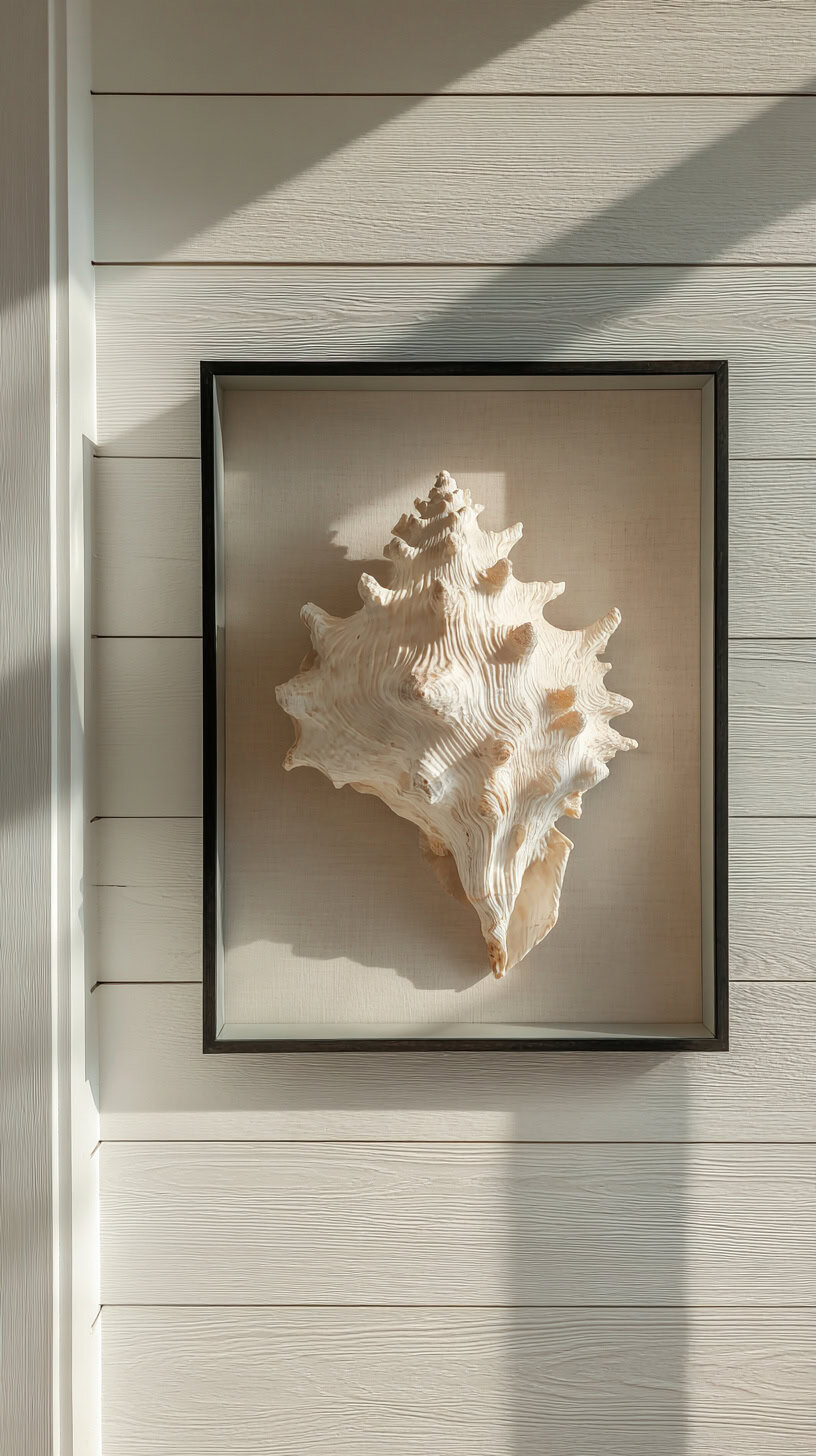 Simple Shell Wall Art - Image 2
