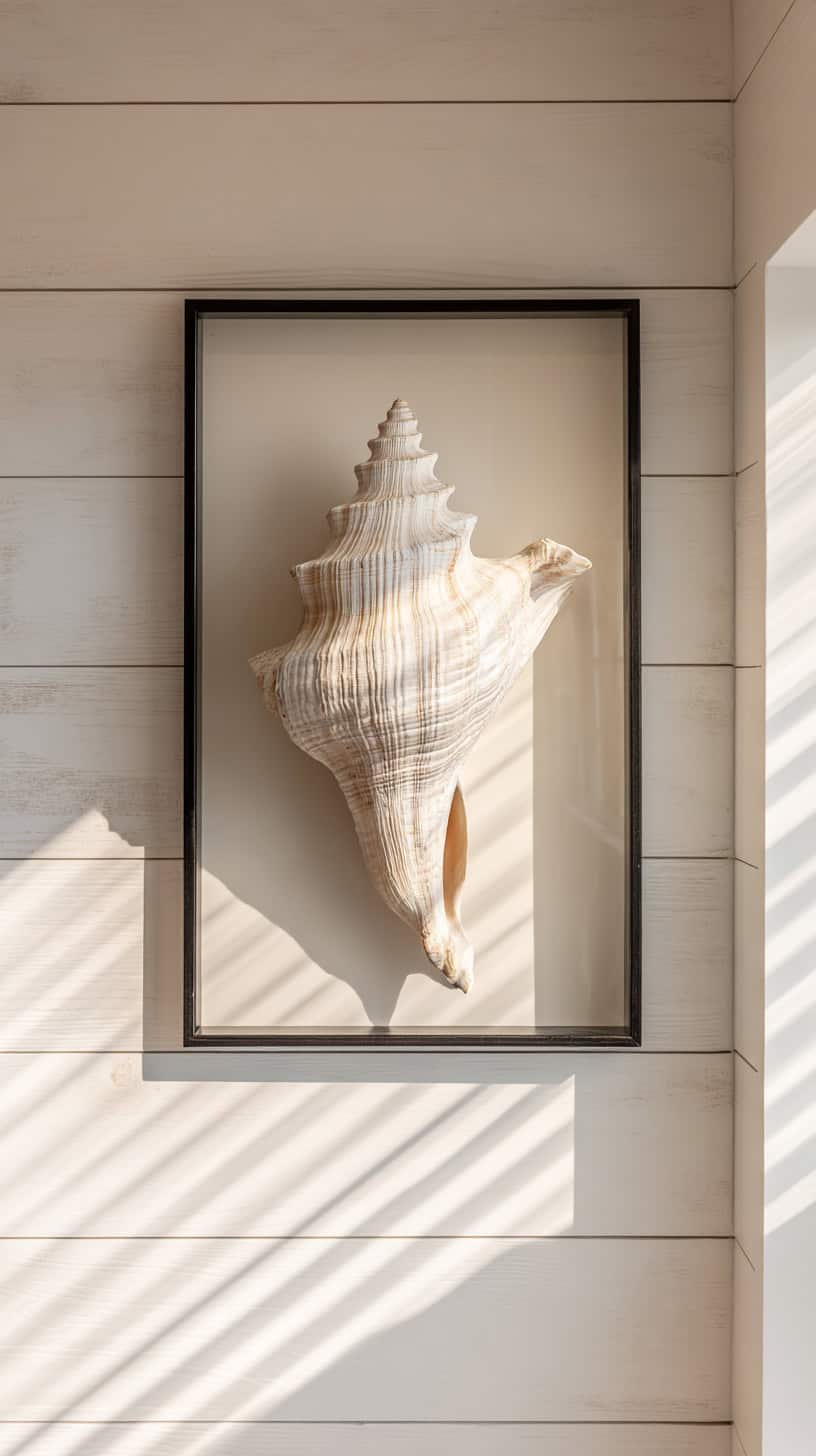 Simple Shell Wall Art - Image 3