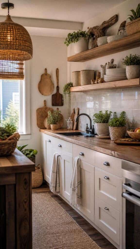 Bring in Natural Textures and Coastal Elements