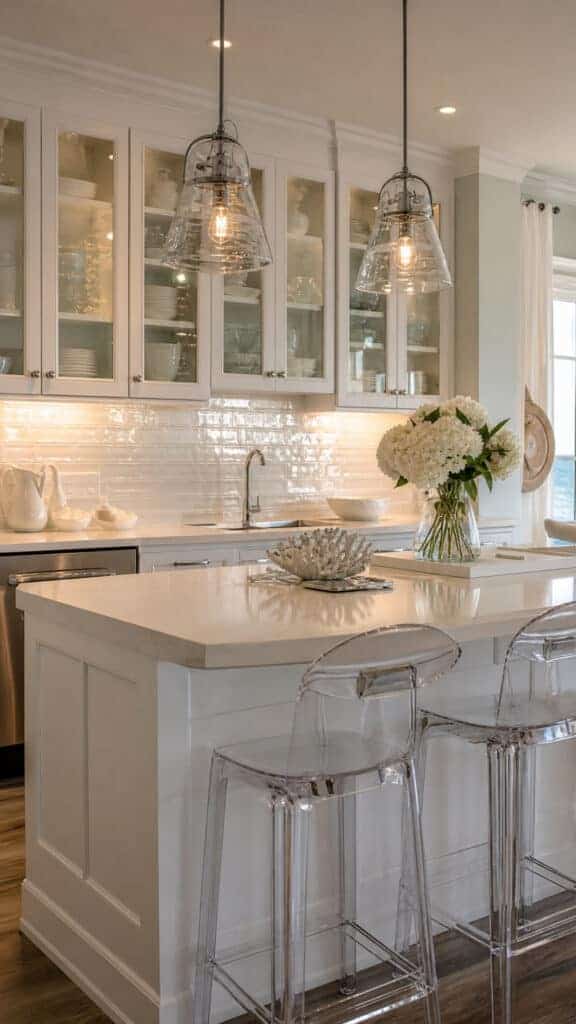 Incorporate Reflective and Transparent Materials