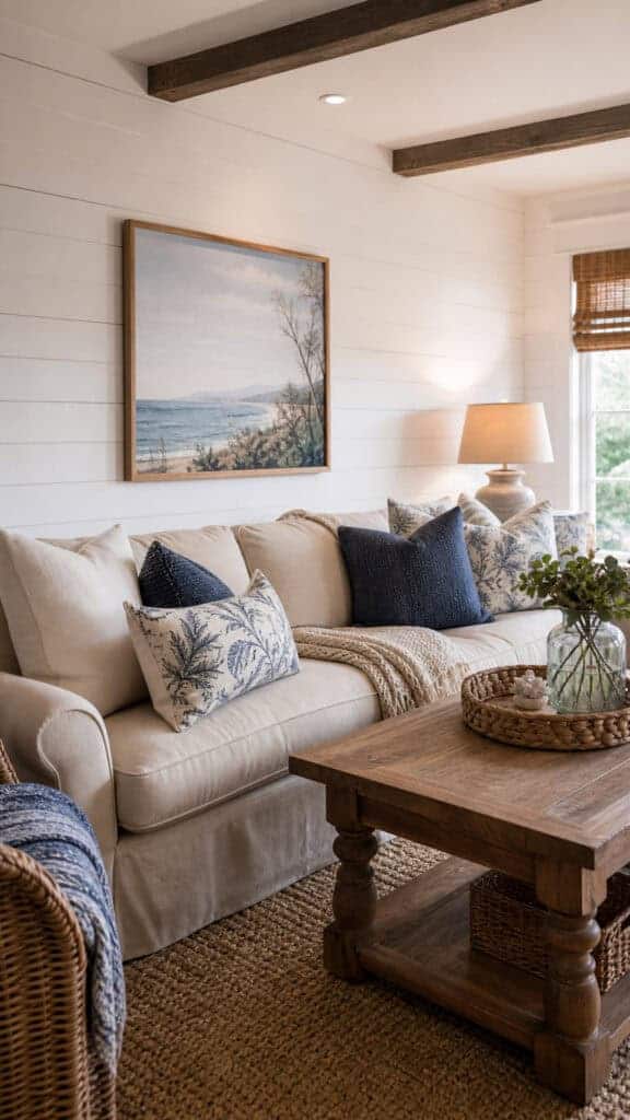 Install Shiplap for Instant Coastal Character