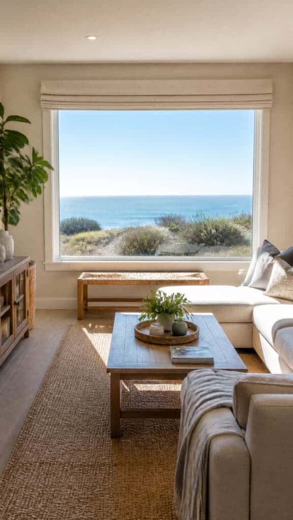 Keep Window Treatments Minimal