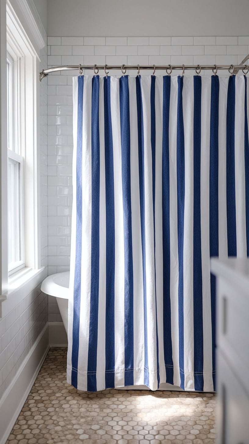 Striped Shower Curtain - Image 3