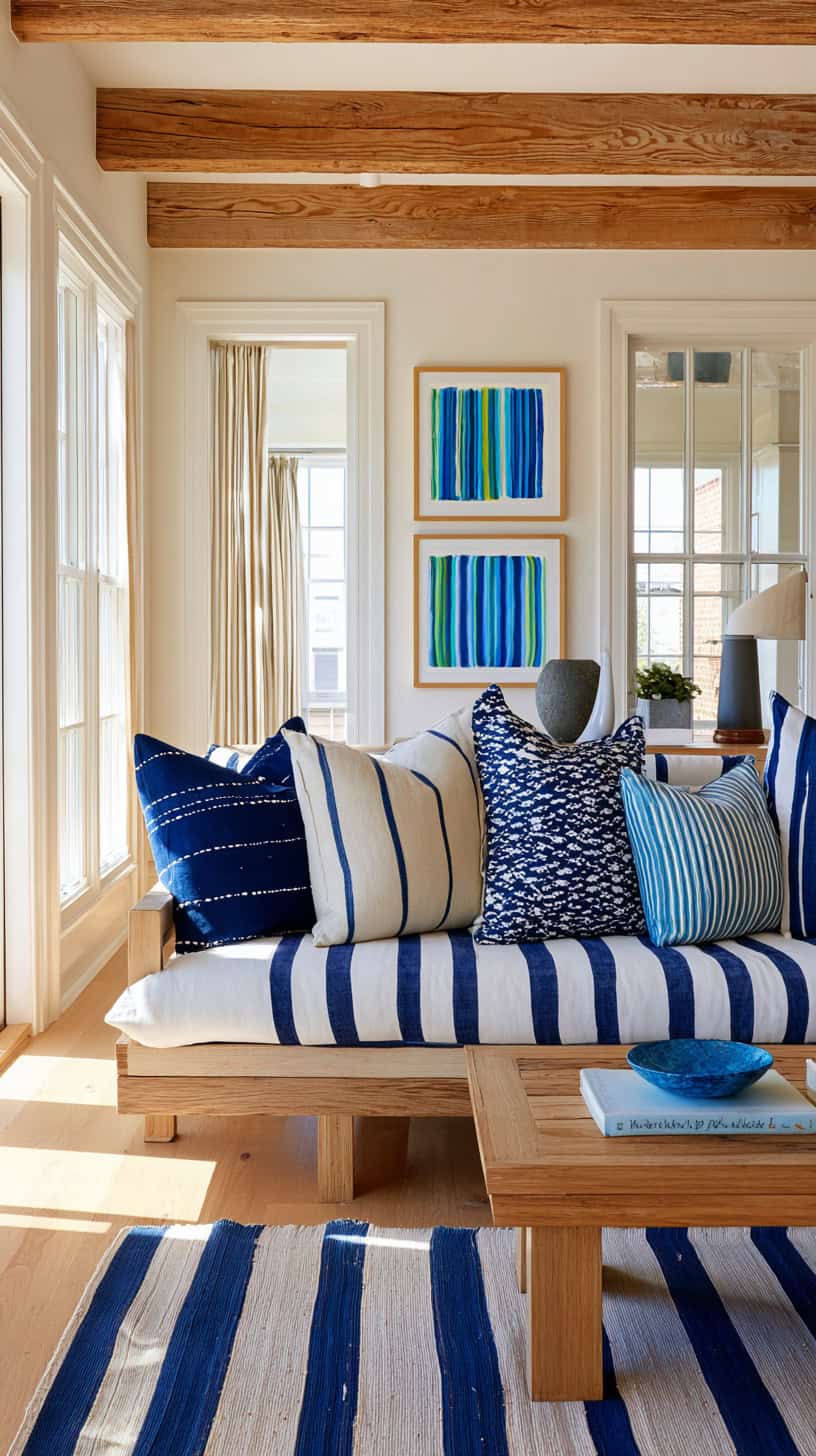 Striped Textiles and Art - Image 2
