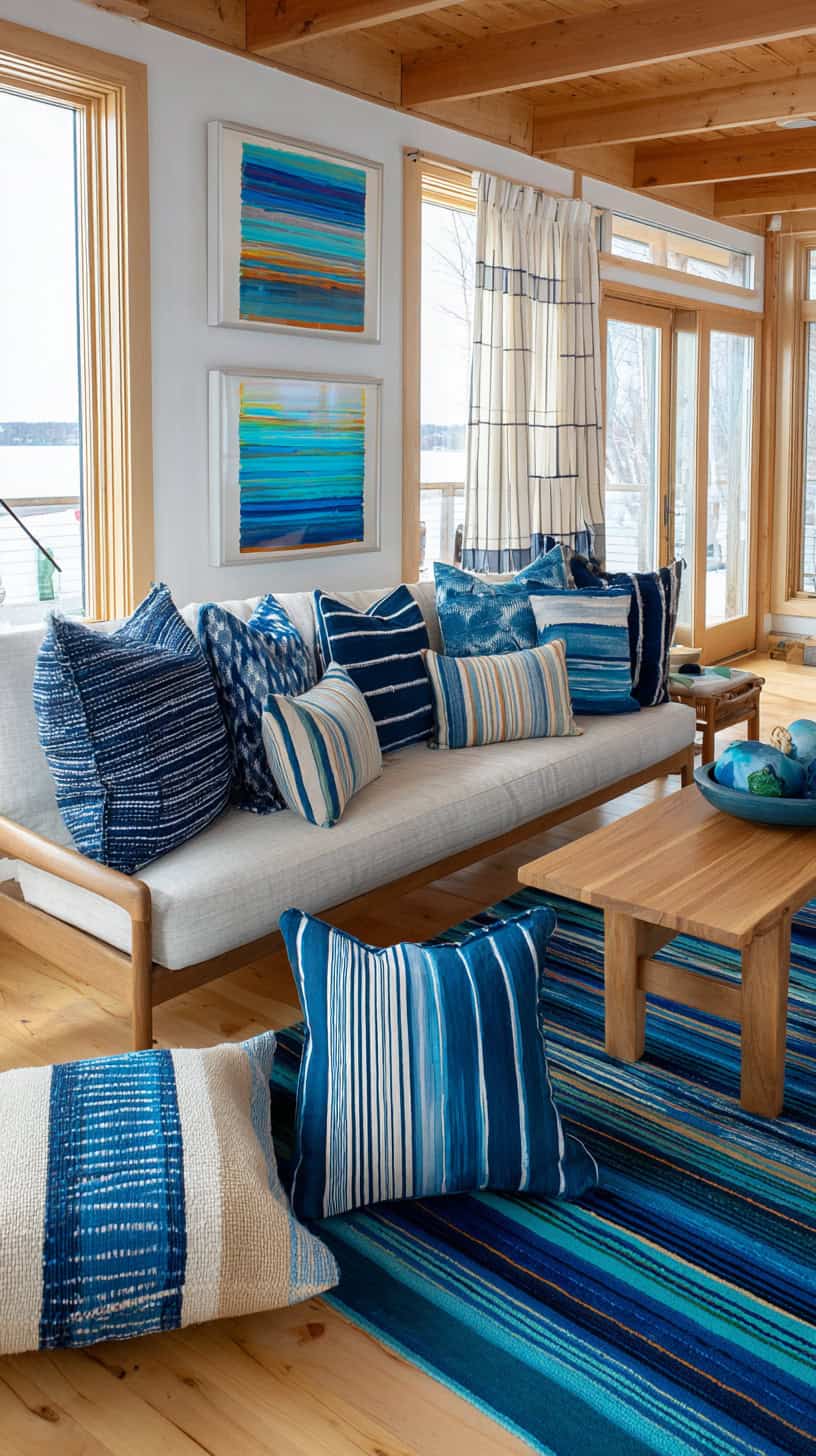 Striped Textiles and Art - Image 3